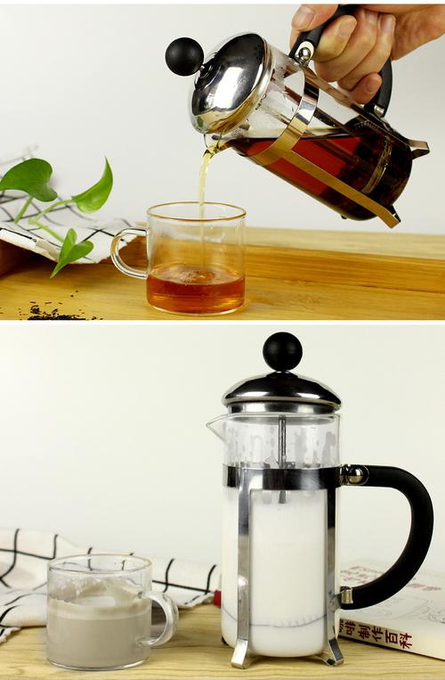 一件代发咖啡法压壶 不锈钢法压壶 不锈钢冲茶器 家用咖啡壶350ml