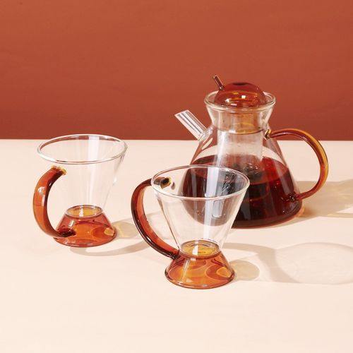 耐热玻璃泡茶壶功夫茶具套装咖啡壶壶过滤茶水分理红绿茶煮茶器